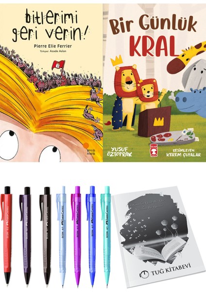 Bir Günlük Kral ve Bitlerimi Geri Verin! 2li Set
