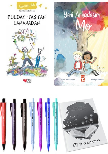 Yeni Arkadaşım Mo ve Puldan Taştan Lahanadan 2li Set