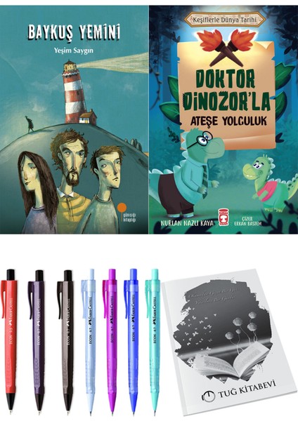 Doktor Dinozor'la Ateşe Yolculuk ve Baykuş Yemini 2li Set