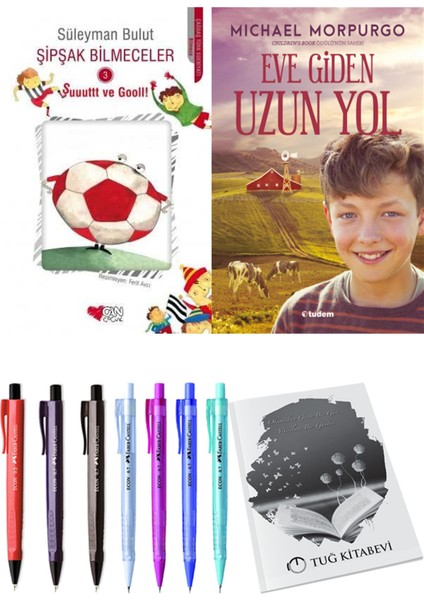 Eve Giden Uzun Yol ve Şipşak Bilmeceler 3 2li Set