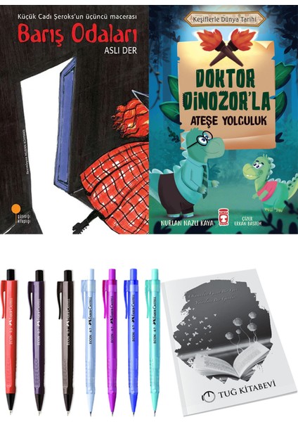 Doktor Dinozor'la Ateşe Yolculuk ve Barış Odaları 2li Set