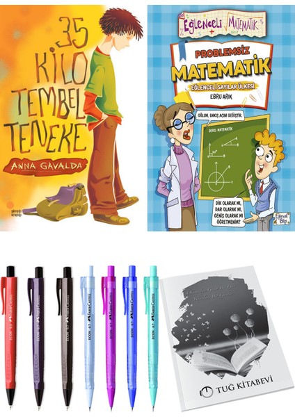 Problemsiz Matematik ve 35 Kilo Tembel Teneke 2li Set