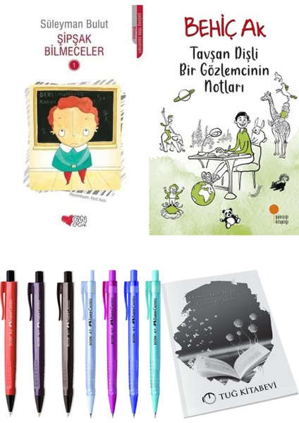 Tavşan Dişli Bir Gözlemcinin Notları ve Şipşak Bilmeceler 1 2li Set