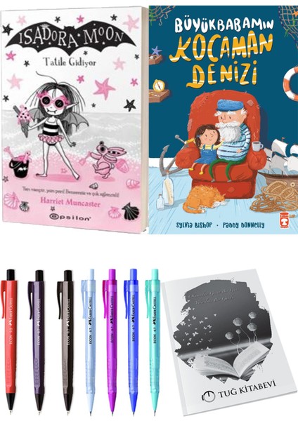 Büyükbabamın Kocaman Denizi ve Isadora Moon 11 Tatile Gidiyor 2li Set