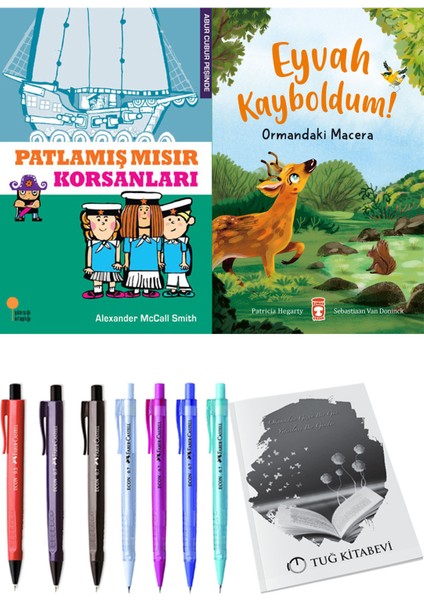 Eyvah Kayboldum! Ormandaki Macera ve Patlamış Mısır Korsanları 2li Set