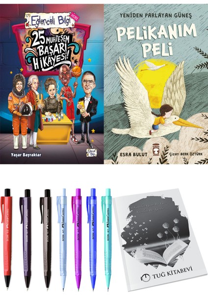 Yeniden Parlayan Güneş Pelikanım Peli ve 25 Muhteşem Başarı Hikayesi 2li Set
