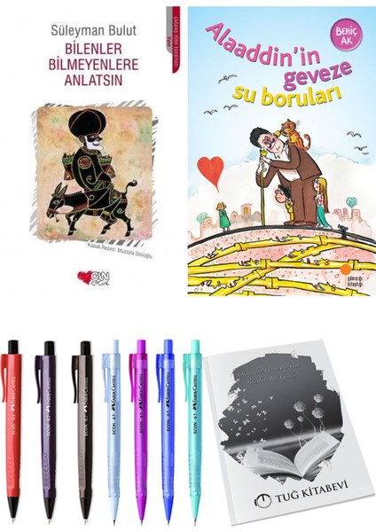 Alaaddin’in Geveze Su Boruları ve Bilenler Bilmeyenlere Anlatsın 2li Set