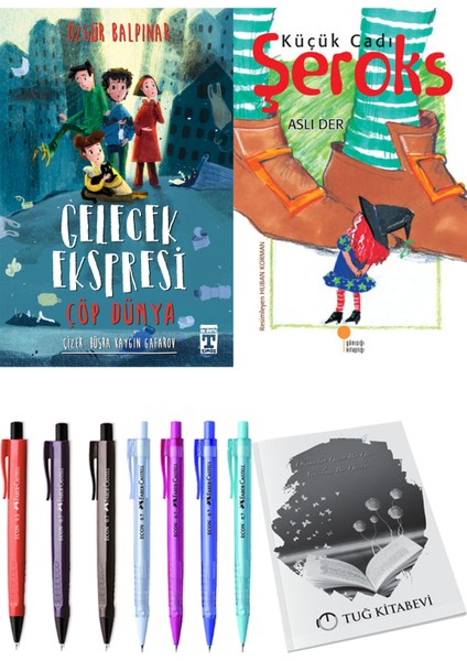 Küçük Cadı Şeroks ve Gelecek Ekspresi Çöp Dünya 2li Set