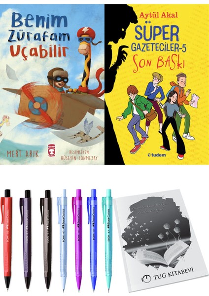 Süper Gazeteciler 5 Son Baskı ve Benim Zürafam Uçabilir 2li Set