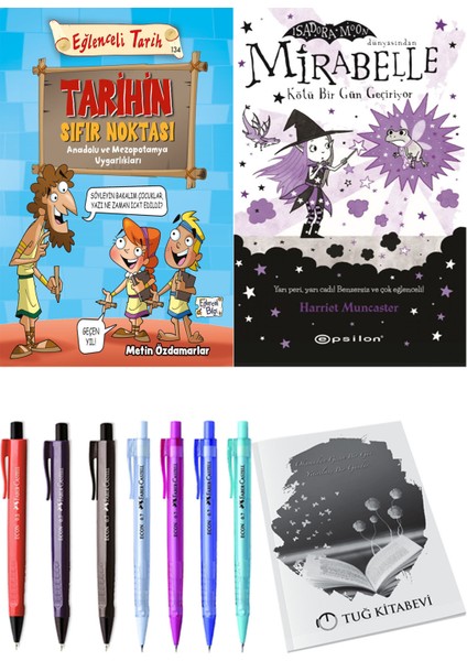 Mirabelle 3 Kötü Bir Gün Geçiriyor ve Tarihin Sıfır Noktası Anadolu ve Mezopotomya Uygarlıkları 2li Set