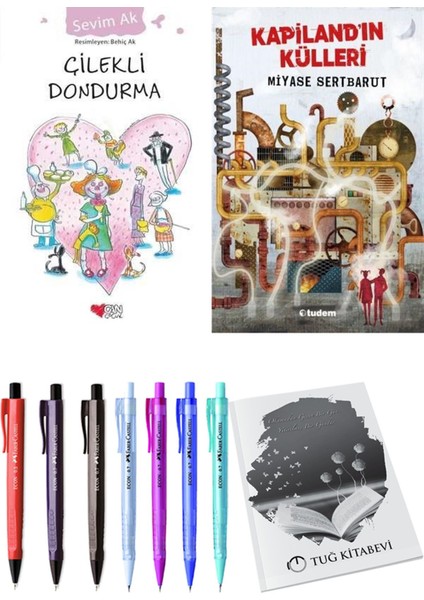 Kapiland'ın Külleri ve Çilekli Dondurma 2li Set