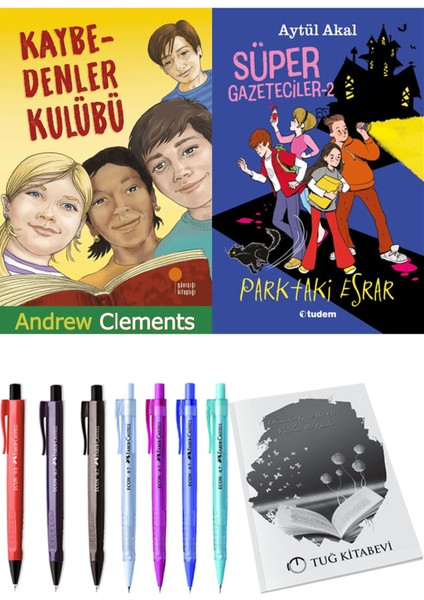 Süper Gazeteciler 2 Parktaki Esrar ve Kaybedenler Kulübü 2li Set