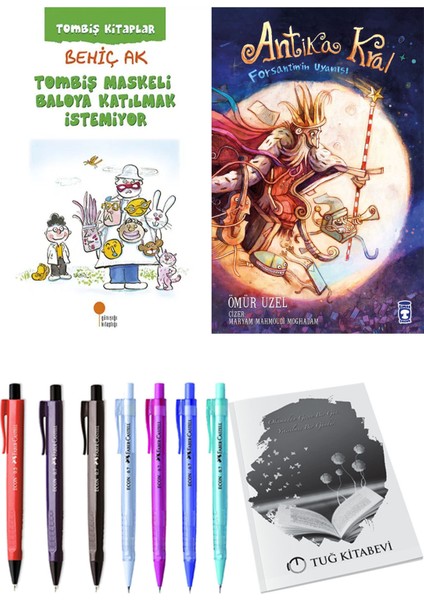 Antika Kral Forsantin'in Uyanışı ve Tombiş Maskeli Baloya Katılmak Istemiyor 2li Set