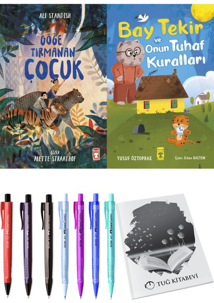 Bay Tekir ve Onun Tuhaf Kuralları ve Göğe Tırmanan Çocuk 2li Set