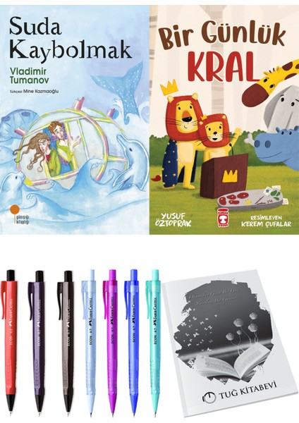 Bir Günlük Kral ve Suda Kaybolmak 2li Set