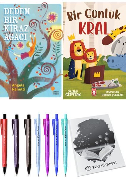 Bir Günlük Kral ve Dedem Bir Kiraz Ağacı 2li Set