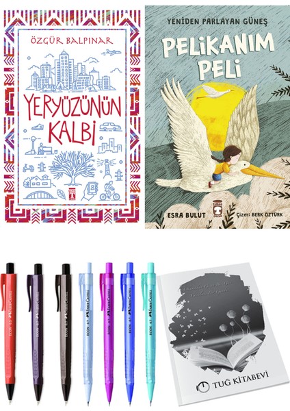Yeniden Parlayan Güneş Pelikanım Peli ve Yeryüzünün Kalbi 2li Set