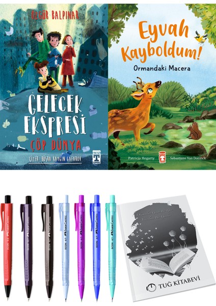 Eyvah Kayboldum! Ormandaki Macera ve Gelecek Ekspresi Çöp Dünya 2li Set