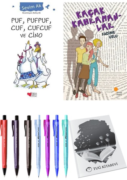 Kaçak Kahramanlar ve Puf, Pufpuf, Cuf, Cufcuf ve Cino 2li Set