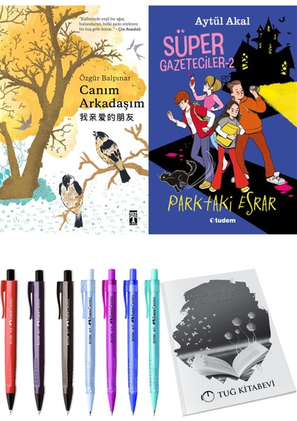 Süper Gazeteciler 2 Parktaki Esrar ve Canım Arkadaşım 2li Set