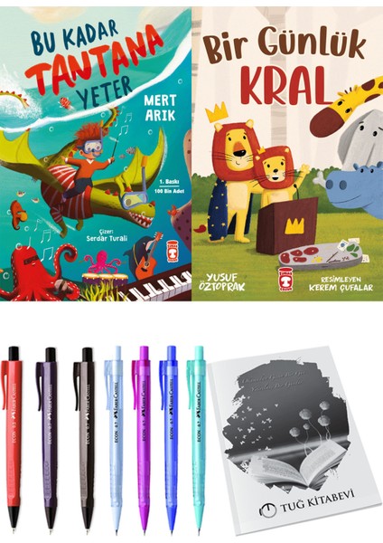 Bir Günlük Kral ve Bu Kadar Tantana Yeter 2li Set