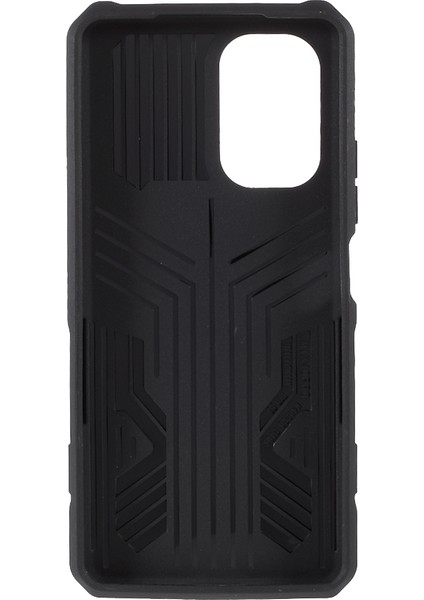 Xiaomi Redmi K40 Için Dört Köşeli Düşmeyi Önleyici Hava Yastığı Vanguard Hibrit Mobil Kılıf - Siyah (Yurt Dışından)