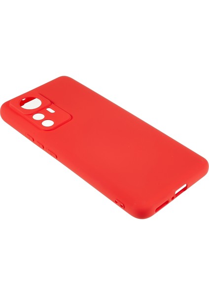 Xiaomi 12T 5g Yumuşak Tpu Ark Kenar 2.0mm Kalın Koruyucu Kapak Sıvı Silikon Doku Kamera Koruma Telefon Kılıfı-Kırmızı (Yurt Dışından) indirimleri