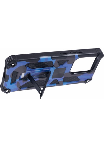 Xiaomi Redmi Note 13 Pro 4g Kılıf Pc+Tpu Kamuflaj Telefon Kapağı-Mavi (Yurt Dışından) fırsatları