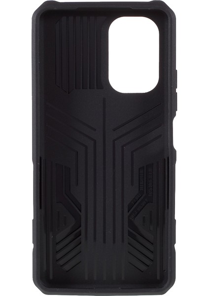 Xiaomi Redmi K40 Için Dört Köşeli Düşmeyi Önleyici Hava Yastığı Vanguard Hibrit Mobil Kılıf - Gümüş (Yurt Dışından)