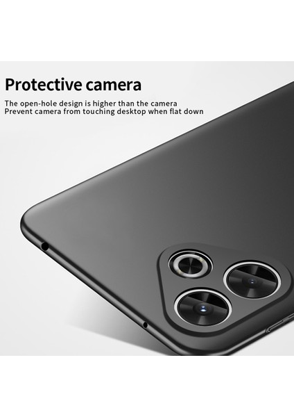 Xiaomi Redmi 13 5g/4g Kılıf Için Shield Mat Serisi Ultra Ince Pc Koruyucu Kapak-Kırmızı (Yurt Dışından) fırsatları
