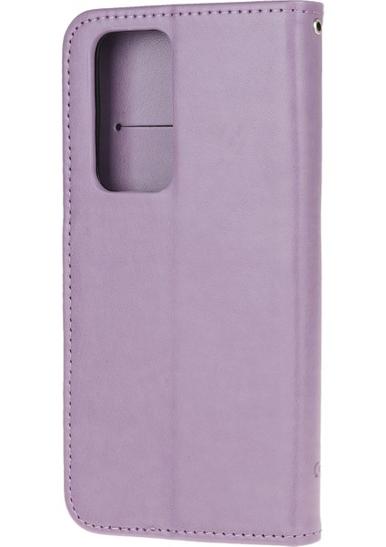 Baskı Çiçek Deri Cüzdan Standı Kılıfı Xiaomi Redmi K30S-AÇIK Mor (Yurt Dışından) modelleri