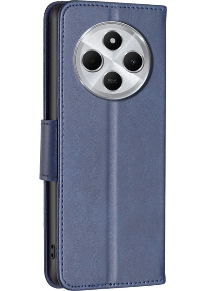 Xiaomi Redmi Için 14C 4g Kılıf Darbeye Dayanıklı Pu Deri Kapak, Cüzdan Kart Yuvaları Ile-Mavi (Yurt Dışından) indirimleri
