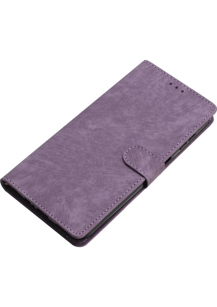 Xiaomi Redmi 14C 4g Kılıf Için Kart Pıhtıları ile Cilt Dokunuşu Pu Deri Telefon Kapağı Standı-Mor (Yurt Dışından) indirimleri