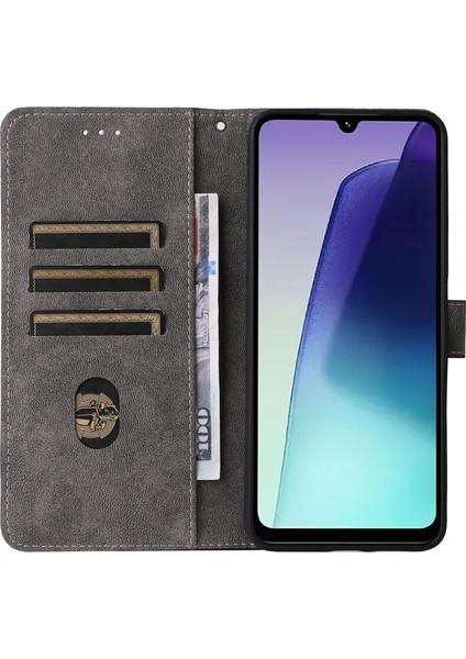 Xiaomi Redmi Için 14C 4g Cüzdan Kılıf Rfıd Engelleme Pu Deri Kapak Standı Görünüm-Mor (Yurt Dışından) modelleri