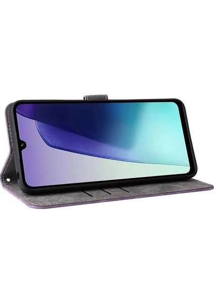 Xiaomi Redmi Için 14C 4g Cüzdan Kılıf Rfıd Engelleme Pu Deri Kapak Standı Görünüm-Mor (Yurt Dışından) fırsatları