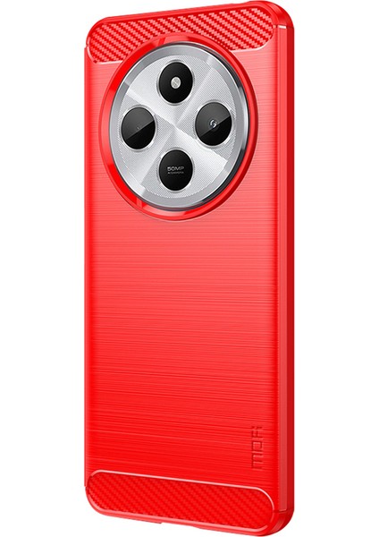 Xiaomi Redmi 14C 4g Kılıf Karbon Fiber Doku Tpu Yumuşak Telefon Kapağı-Kırmızı (Yurt Dışından) indirimleri