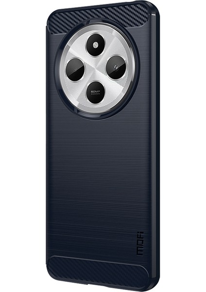 Xiaomi Redmi 14C 4g Kılıf Karbon Fiber Doku Tpu Yumuşak Telefon Kapağı-Mavi Için (Yurt Dışından) indirimleri