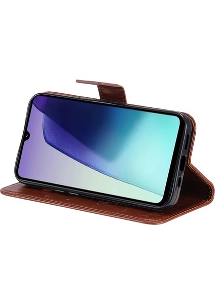 Baskı Çiçek Xiaomi Redmi 14C 4g Kılıf Kedi Ağacı Desen Flip Deri Telefon Kapağı-Kahve (Yurt Dışından) fırsatları