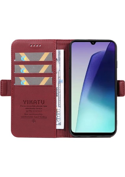 Xiaomi Redmi Için 14C 4g Kılıf Cüzdan Standı Deri Telefon Kapağı Yan Toka-Şarap Kırmızı (Yurt Dışından) fiyatları