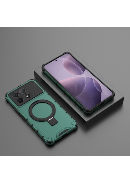 Xiaomi Poco F6 Pro 5g Için Kickstand Pc+Tpu Telefon Kılıfı Magsafe-Green ile Uyumlu Telefon Kılıfı (Yurt Dışından) indirimleri