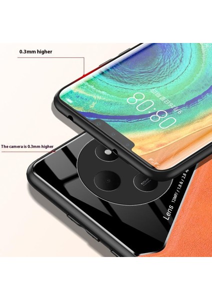 Xiaomi Redmi 14C 4g Kılıf Deri Kaplamalı Pc+Tpu Telefon Arka Kapak-Kırmızı (Yurt Dışından) fiyatları