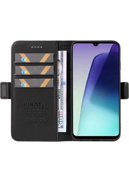 Xiaomi Redmi 14C 4g Kılıf Cüzdan Standı Deri Telefon Kapağı Yan Toka-Siyah (Yurt Dışından) fiyatları