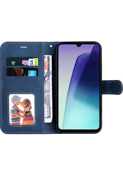 Xiaomi Redmi Için 14C 4g Kılıf Kapaklı Cüzdan Deri Telefon Kapağı 3 Renk Ekleme-Mavi (Yurt Dışından) modelleri