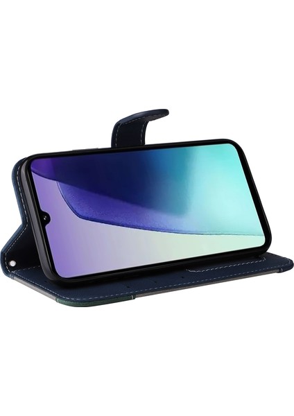 Xiaomi Redmi Için 14C 4g Kılıf Kapaklı Cüzdan Deri Telefon Kapağı 3 Renk Ekleme-Mavi (Yurt Dışından) fırsatları