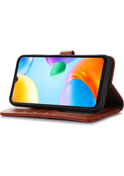 Xiaomi Redmi Note 13 Pro 5g Telefon Kılıfı Için Hakiki Inek Deri Kapak Kart Sahibinin-Kahverengi (Yurt Dışından) fırsatları