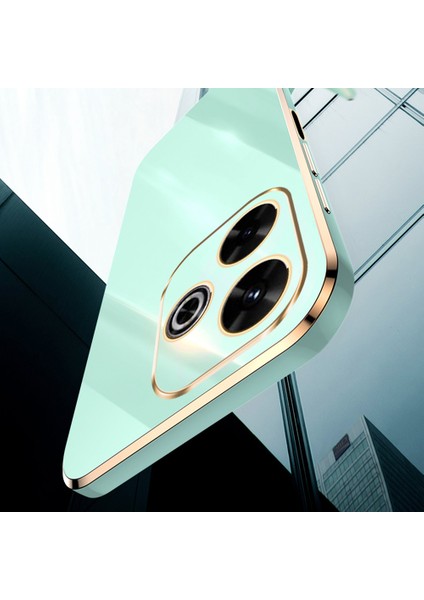 Xiaomi Redmi 13 5g/4g Kılıf Tpu Telefon Kılıfı, Elektro Kaplama Çerçeveli-Pembe (Yurt Dışından) modelleri