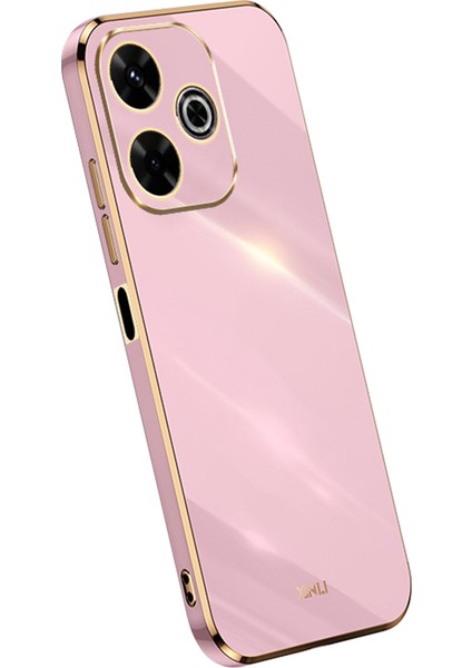 Xiaomi Redmi 13 5g/4g Kılıf Tpu Telefon Kılıfı, Elektro Kaplama Çerçeveli-Mor (Yurt Dışından)