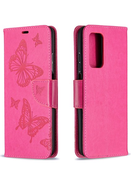Baskı Ler Desenli Cüzdan Standı Deri Kapak Xiaomi Redmi K30S-ROSE Için (Yurt Dışından) fırsatları