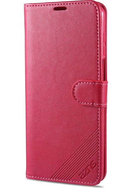 Xiaomi Redmi Note 9s-Kırmızı Için Deri Şık Telefon Kılıfı (Yurt Dışından) fiyatları