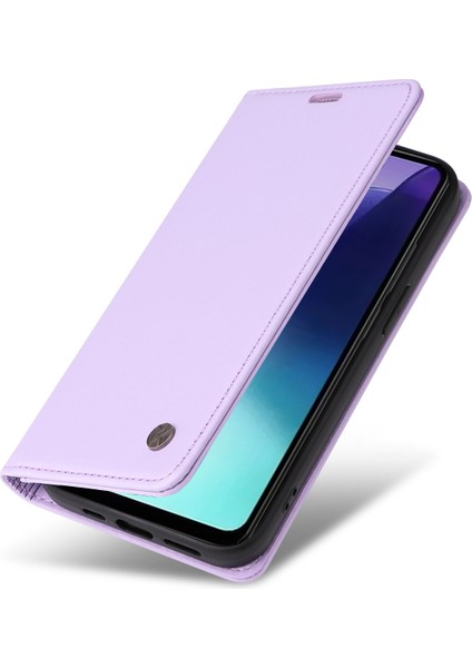 Xiaomi Redmi Için 14C 4g Kılıf Standı Deri Telefon Kapağı Güçlü Manyetik Kapatma-Mor (Yurt Dışından) indirimleri